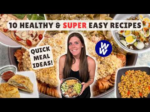 10 EASY & Healthy Recipes for Weight Loss | WeightWatchers Points & Calories | Quick Meal Ideas